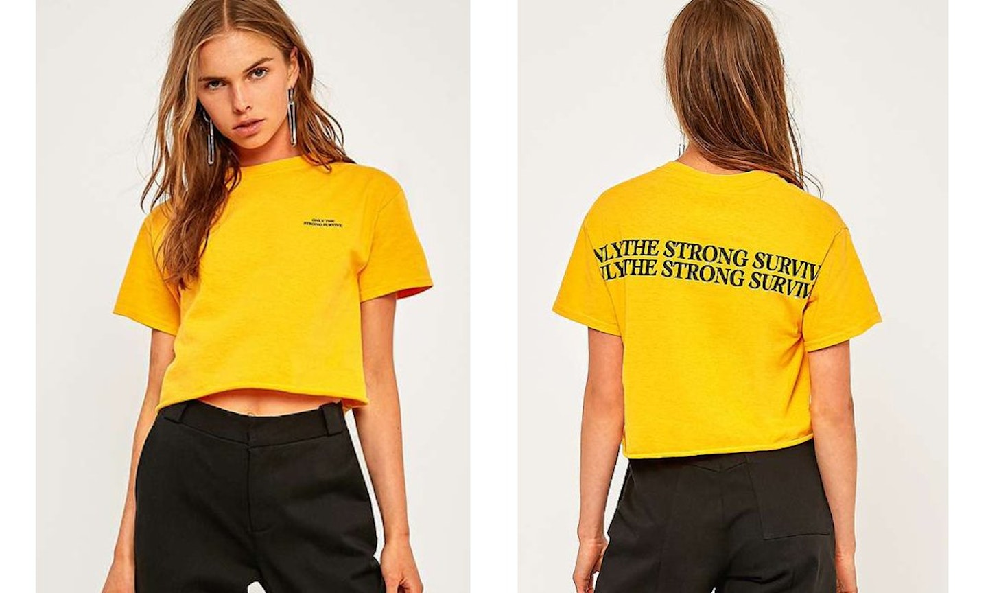 Urban Outfitters only the strong tee3