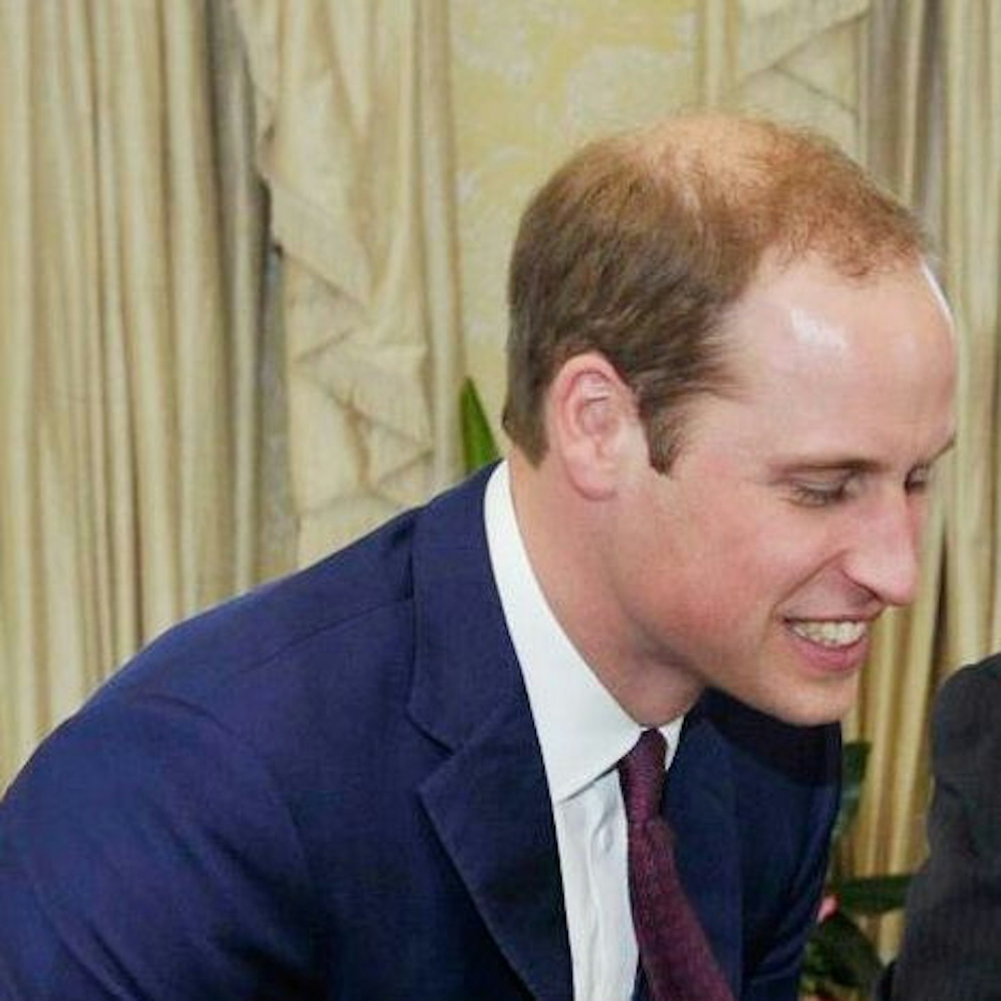 Prince William, Duchess Catherine and their baby son, Prince George