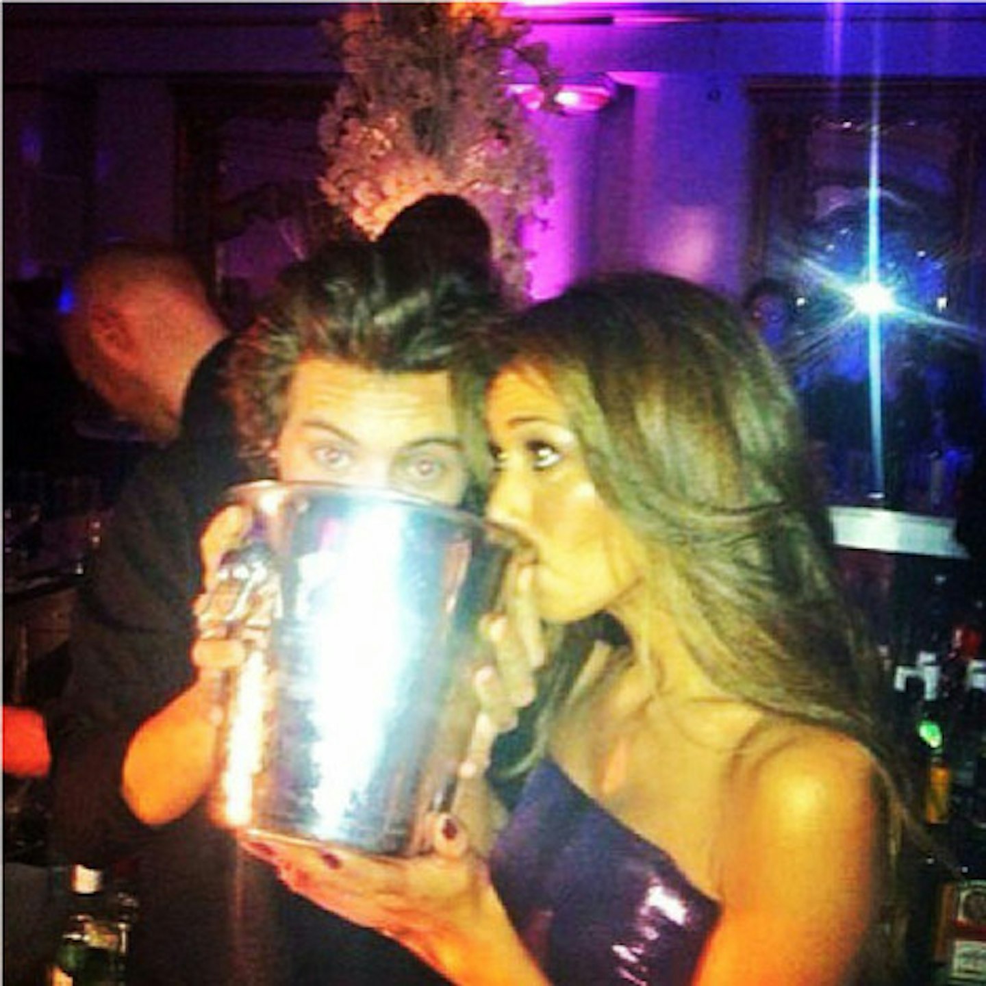 Harry and Nicole enjoy a night out together