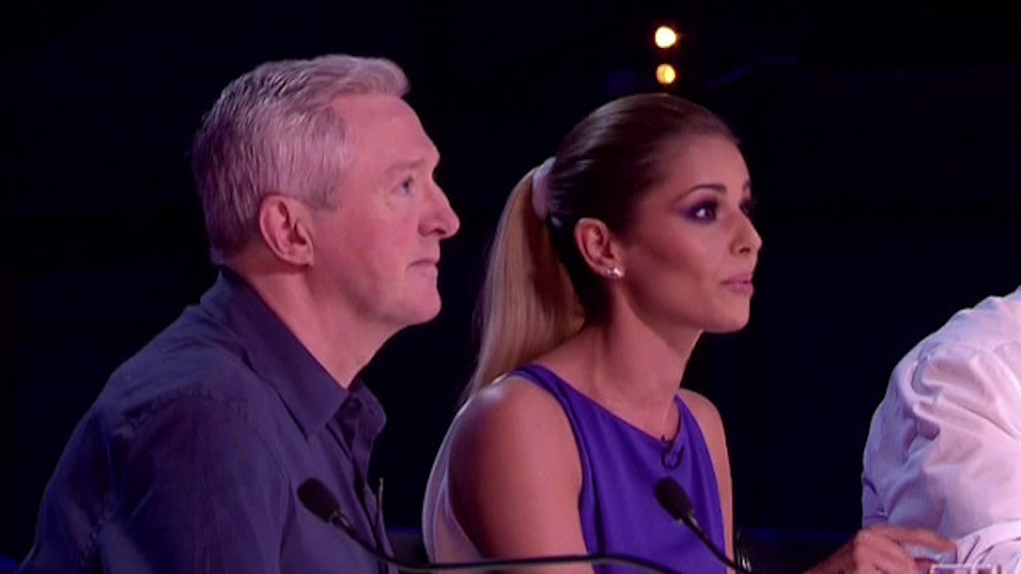 Cheryl says she had to repeat contestant's names