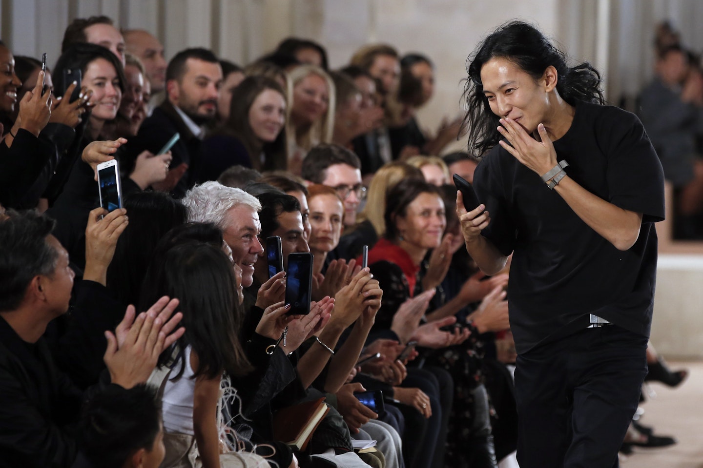 Alexander Wang takes his final bow at Balenciaga [Getty]