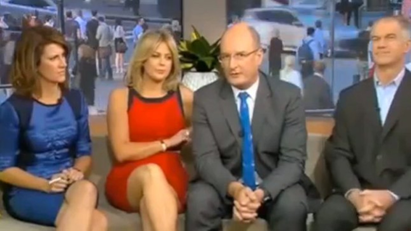 Sunrise's hosts didn't hold back