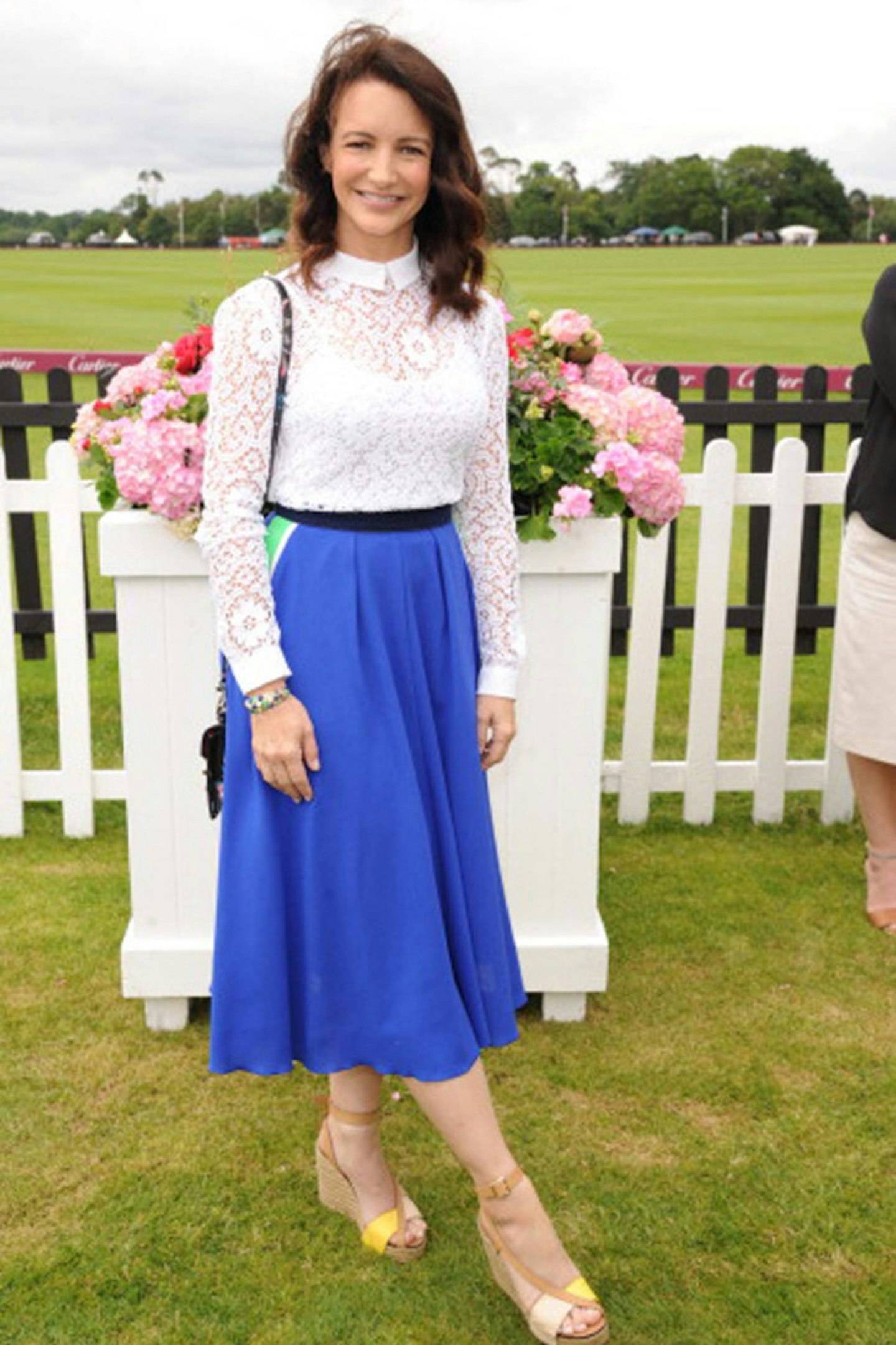 Kristin Davis at the Cartier Queen's Cup Final