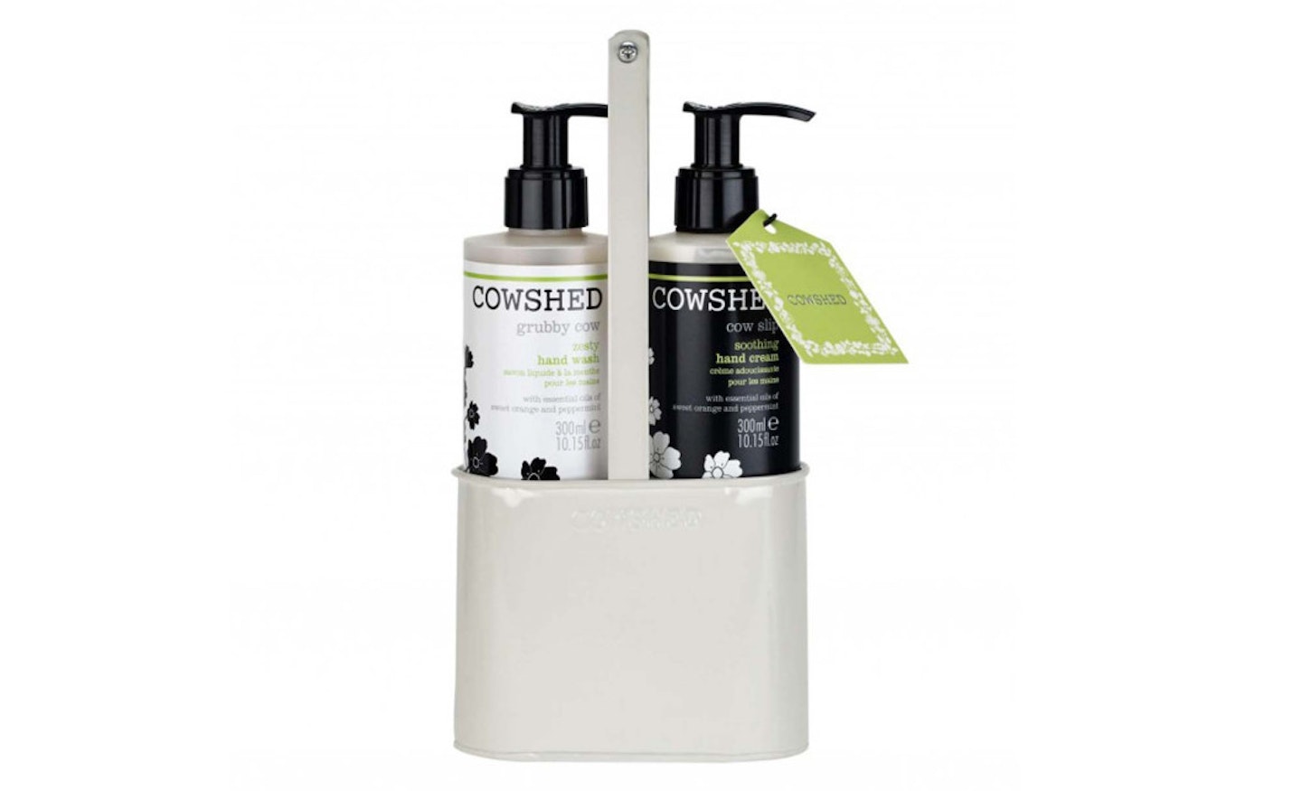 Cowshed Grubby Cow Hand Care Caddy, available at Cowshed