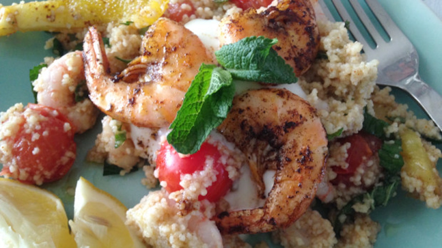 Easy Lunch Idea: Don't Spend All Your Money In Pret, Make Moroccan Prawn Couscous Instead
