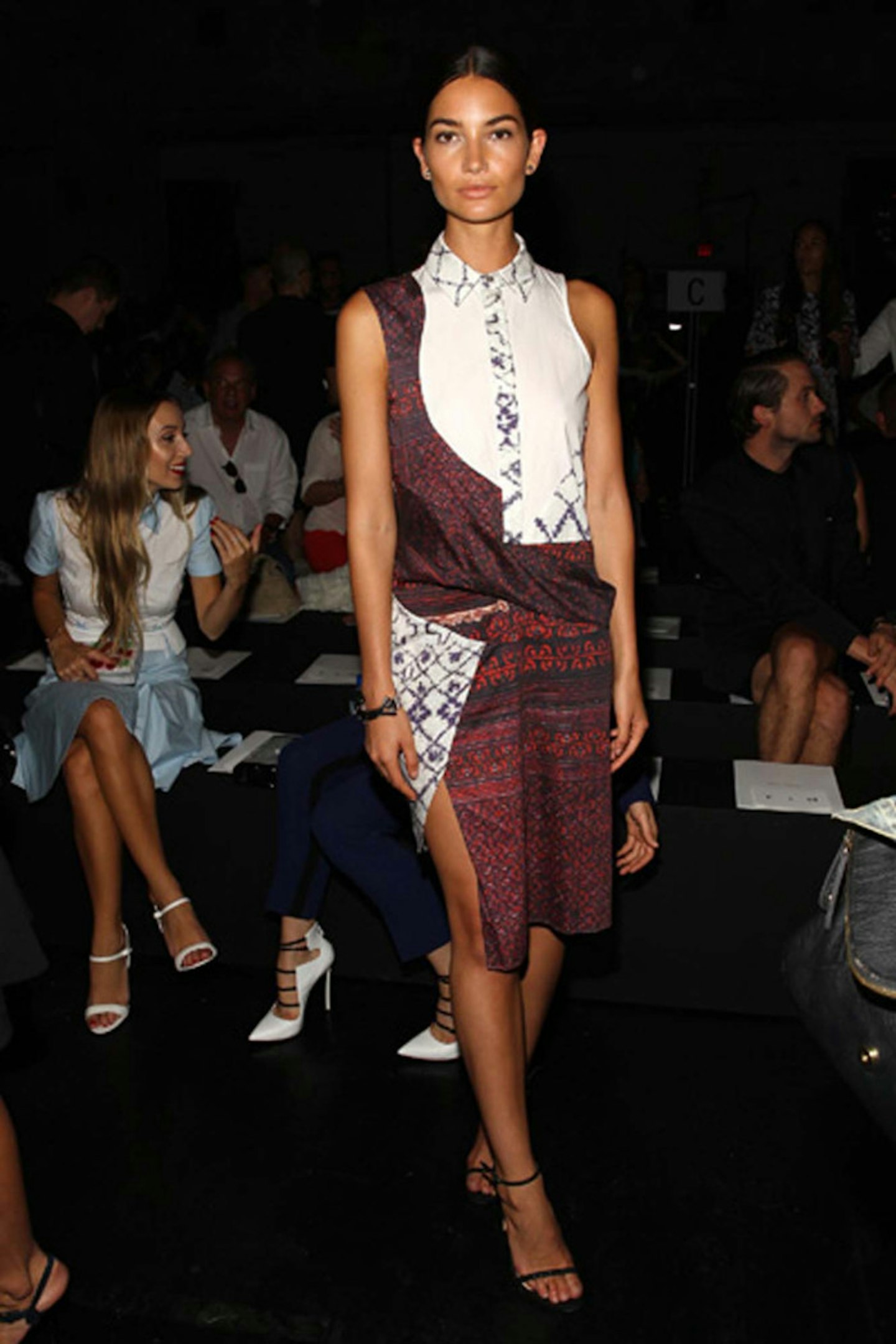 Lily Aldridge at Prabal Gurung