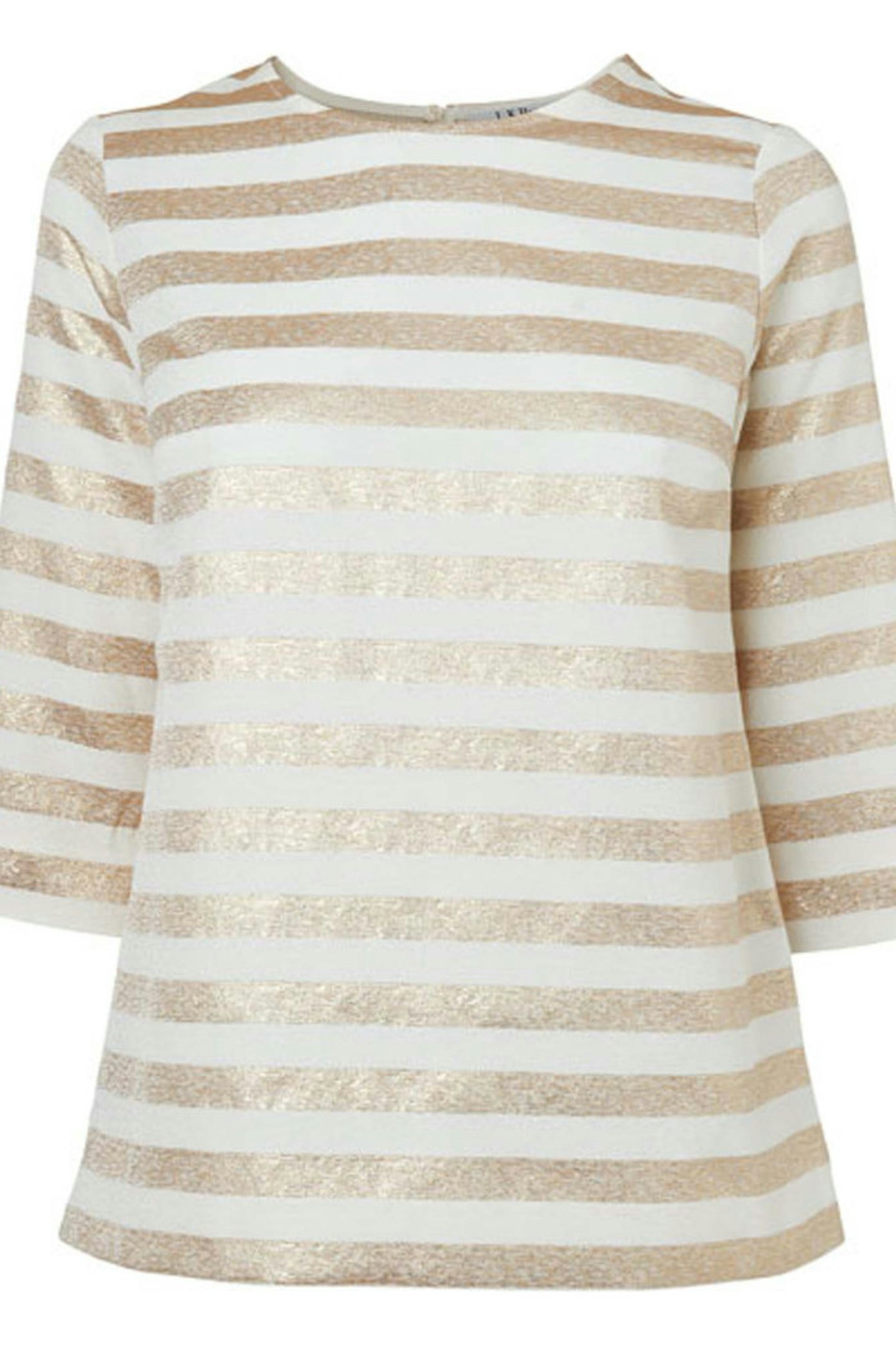 Carma Metallic Stripe Top