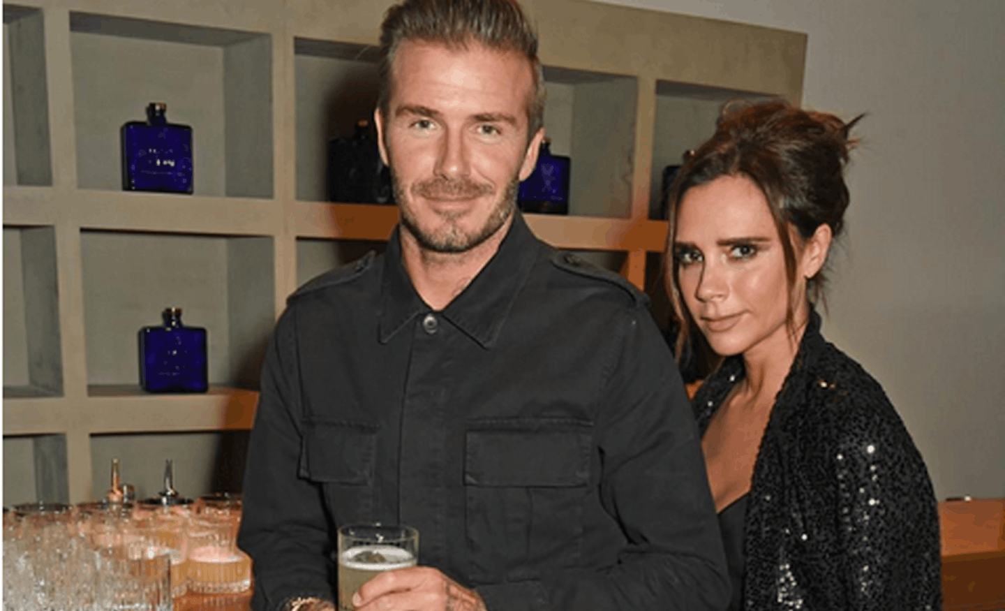 Victoria and David Beckham, September 2015