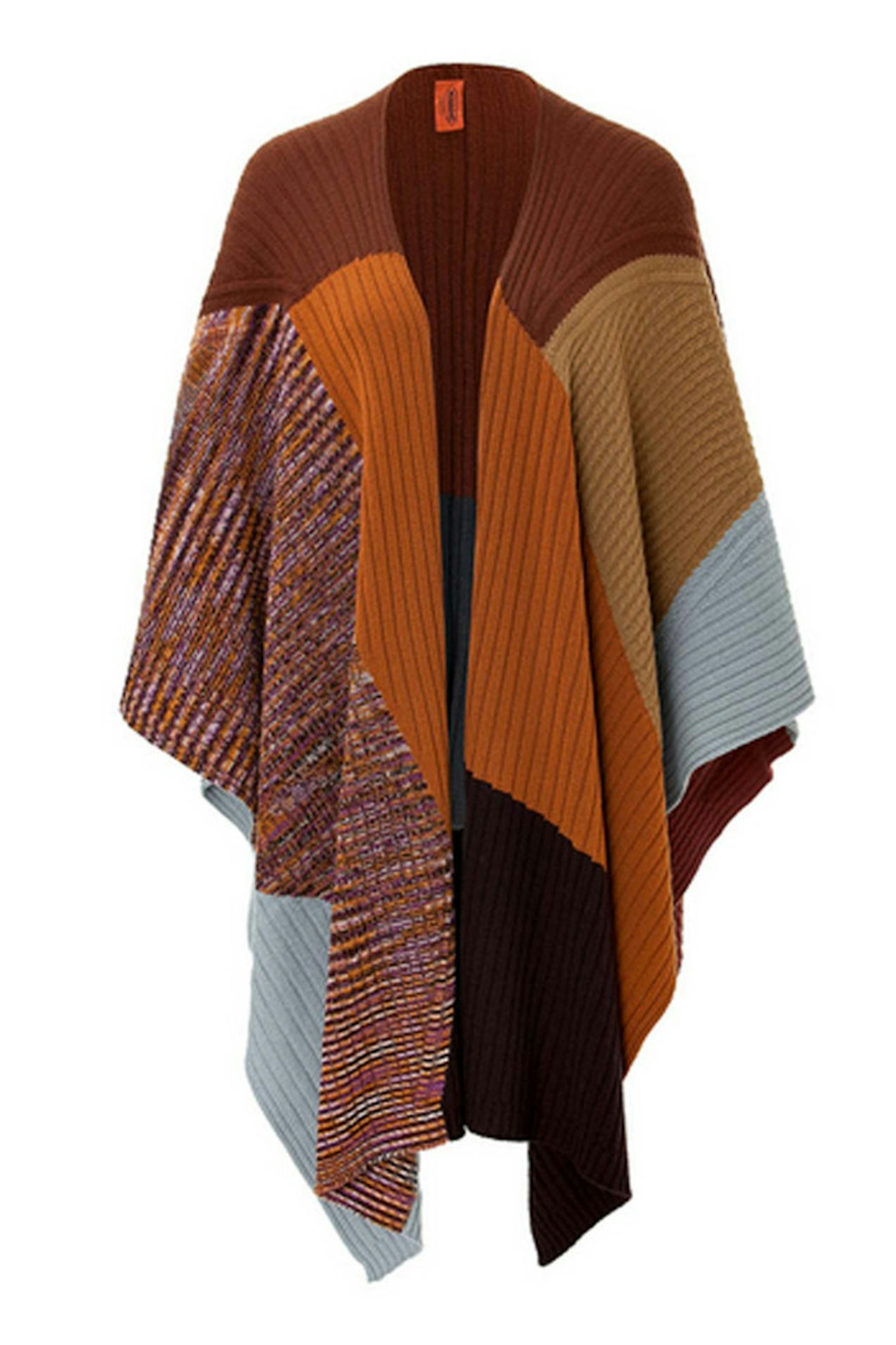 28. Cashmere geometric print poncho, £1100, Missoni at Stylebop.com