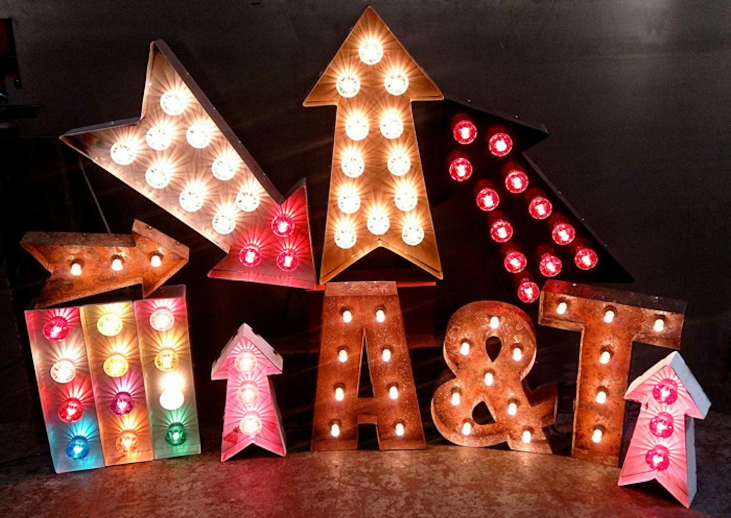 letter lights