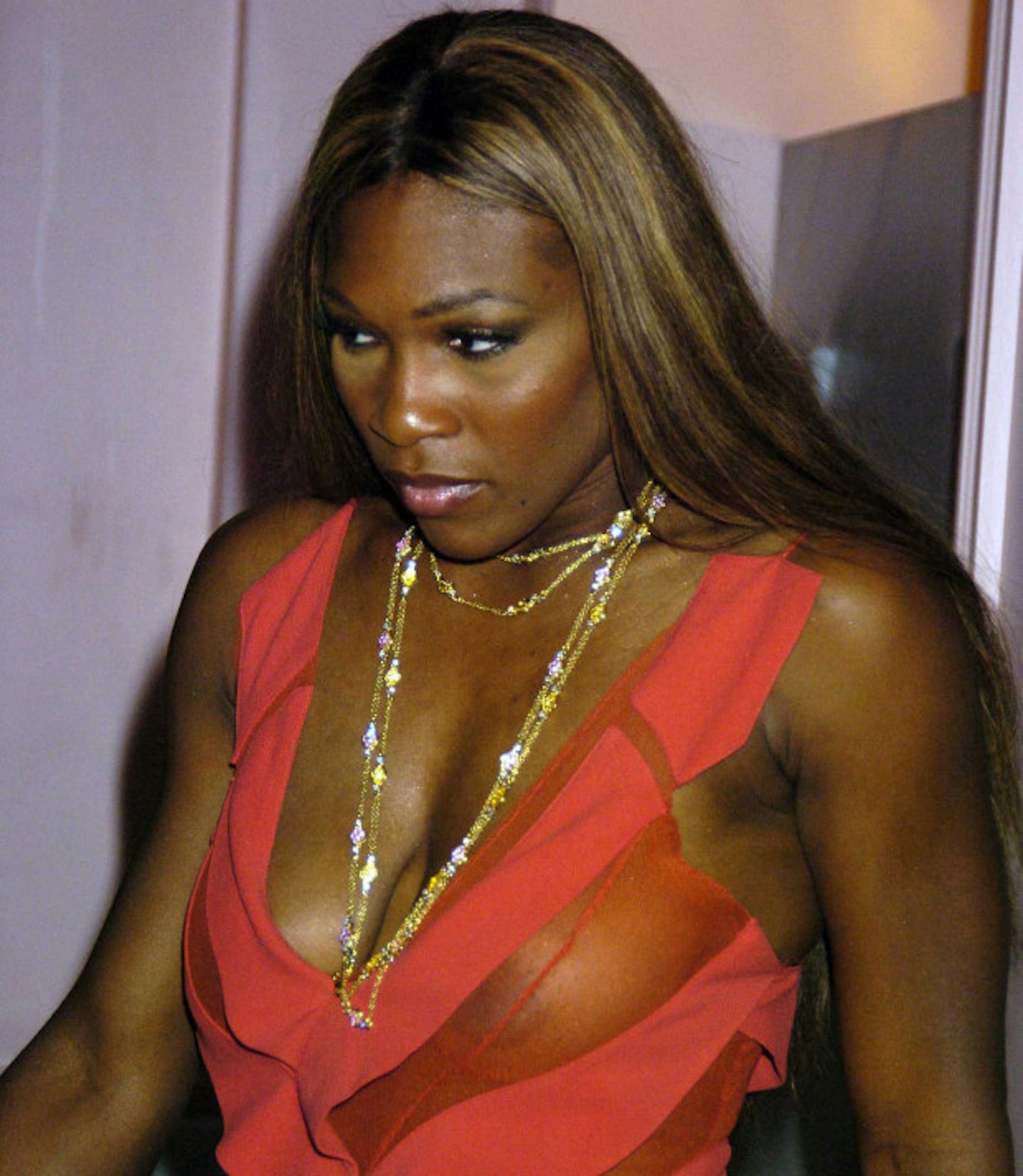 Serena Williams nipple slip boobs topless