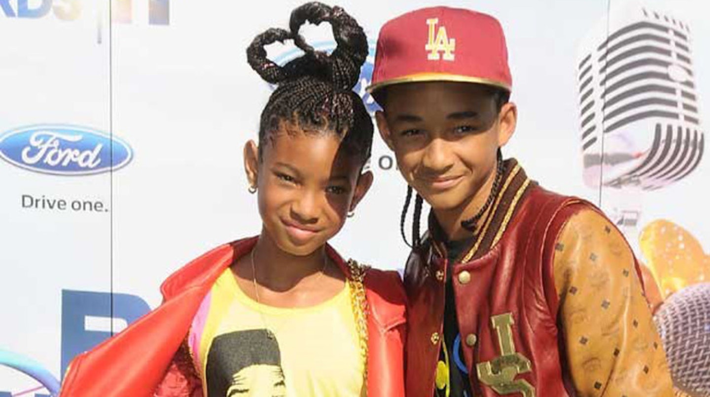 Willow Smith wearing Will Smith