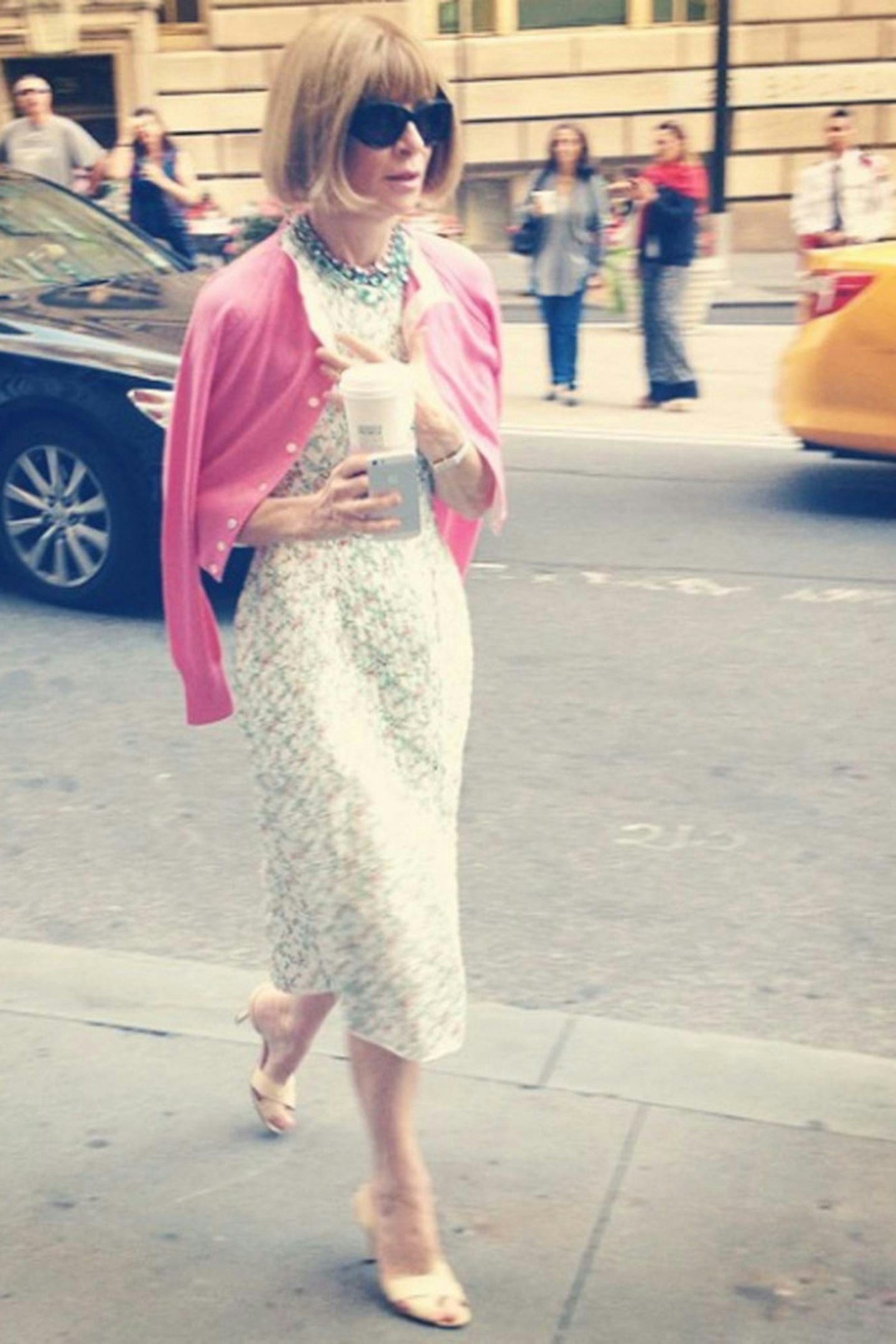 @grazia_live: Oh, hi Anna Wintour!
