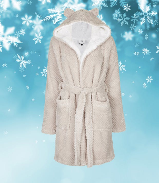 Topshop fluffy outlet dressing gown