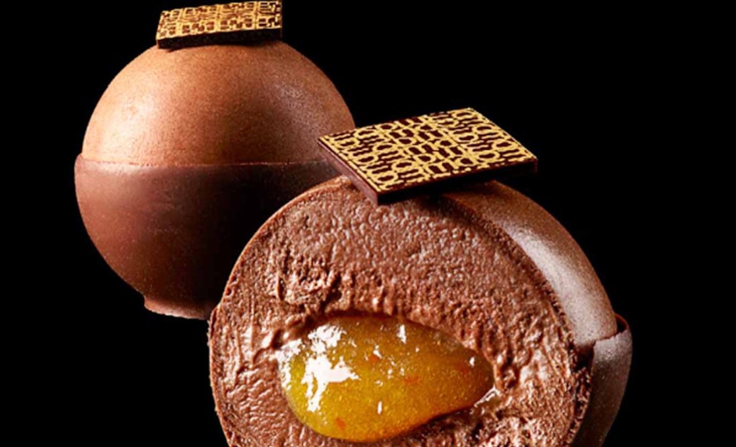 1. BELGIAN CHOCOLATE JAFFA SPHERES