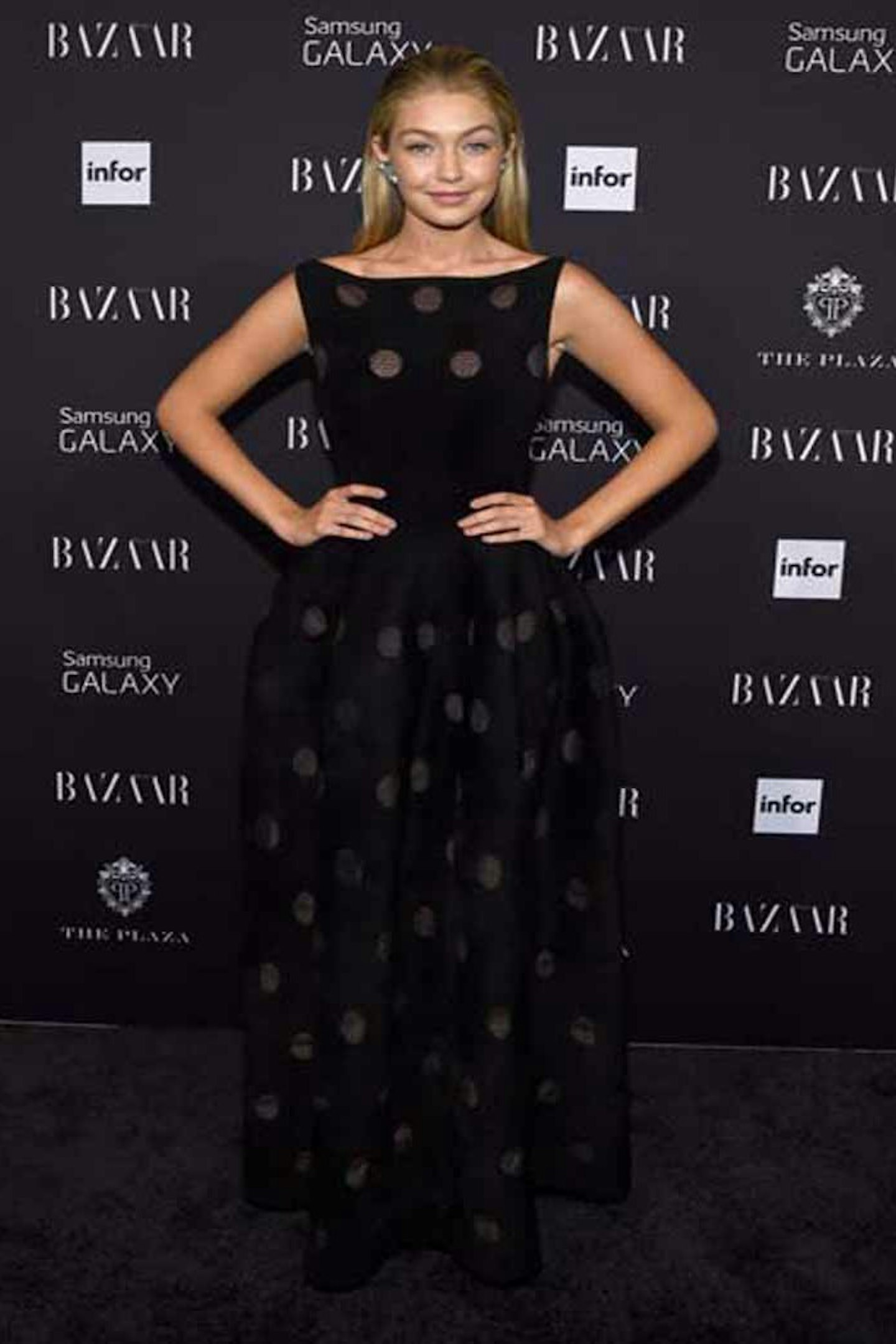 Gigi Hadid at Harper's Bazaar Celebrate Icons by Carine Outfield, New York - 05 September 2014