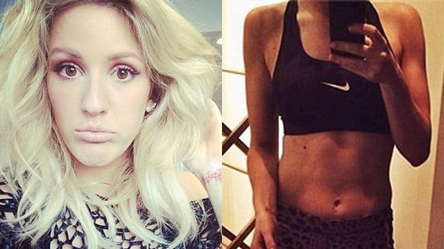 Ellie Goulding showcases her new hair and gym body on Instagram &ndash; and