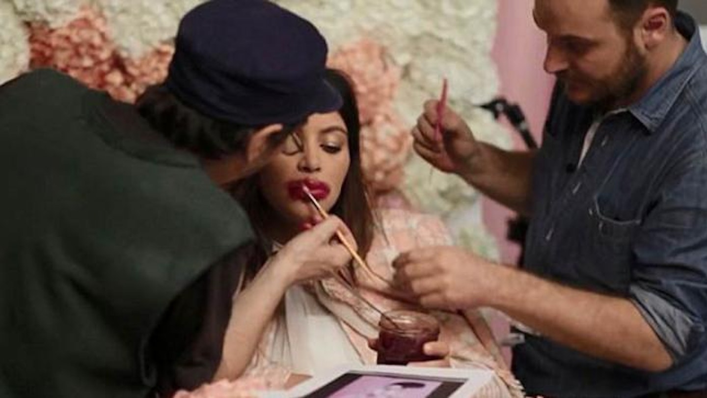 Kim Kardashian takes us behind-the-scenes of that bizarre CR