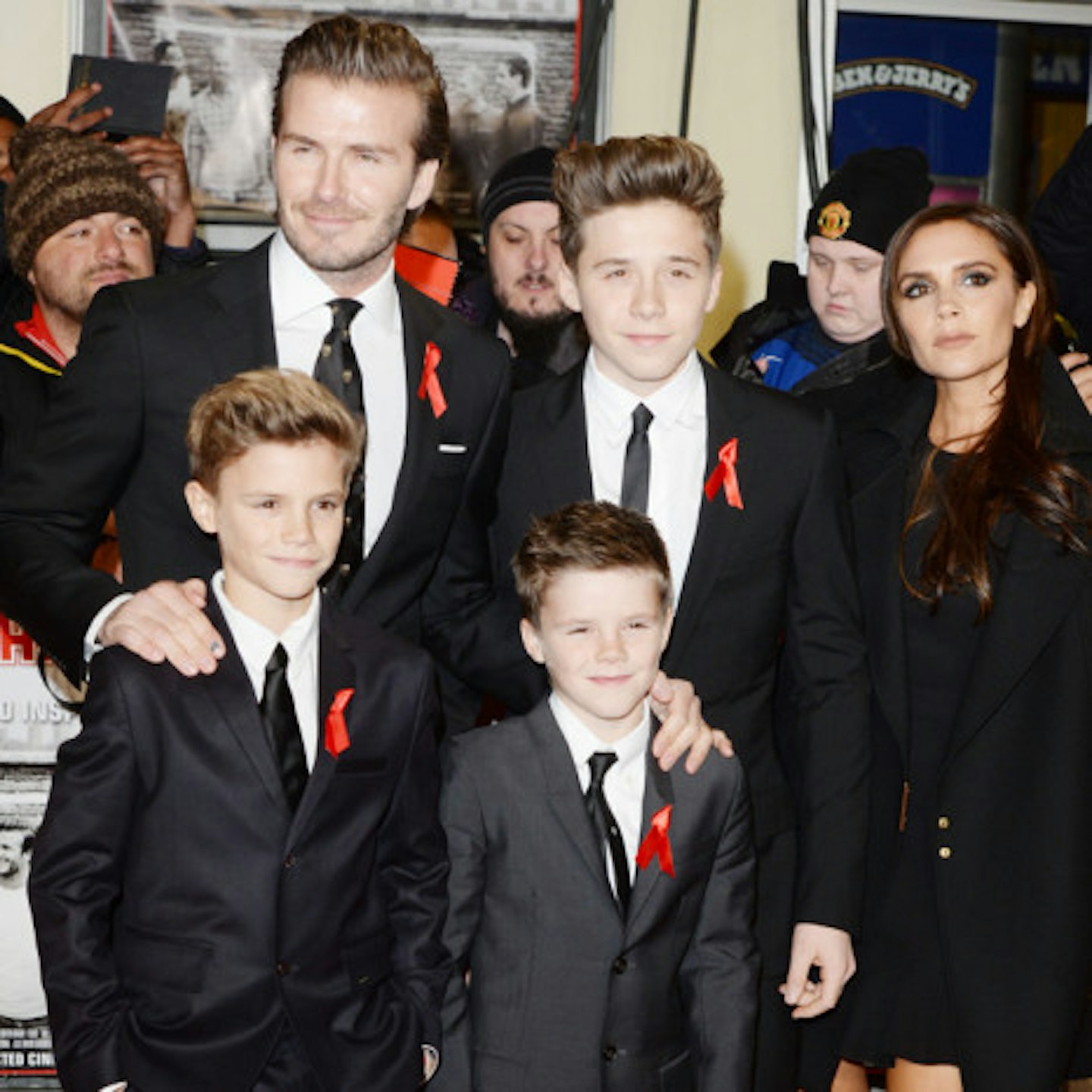 The Beckhams got married in 1999, and have had four children together