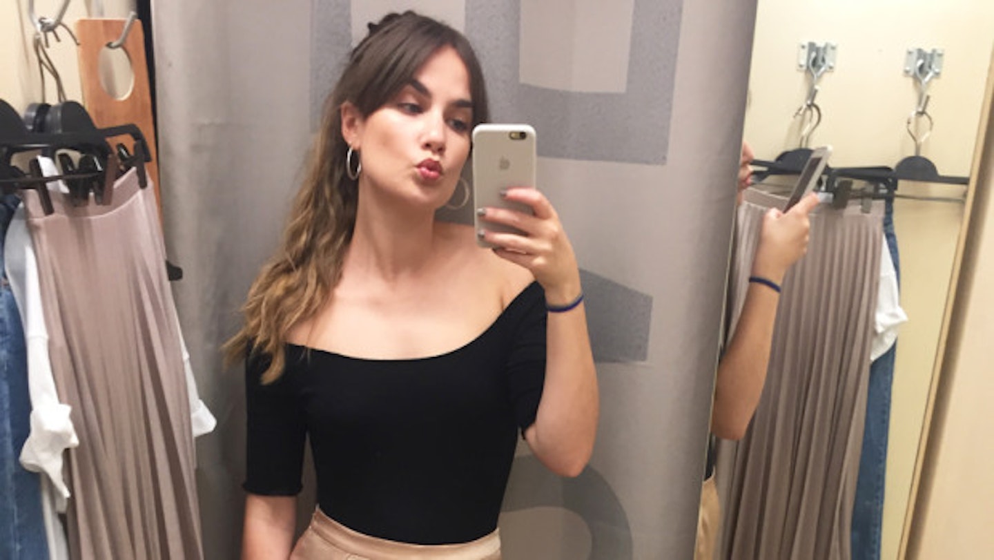 We Tried On All The Amazing Metallic Stuff In Bershka So You Don't Have To