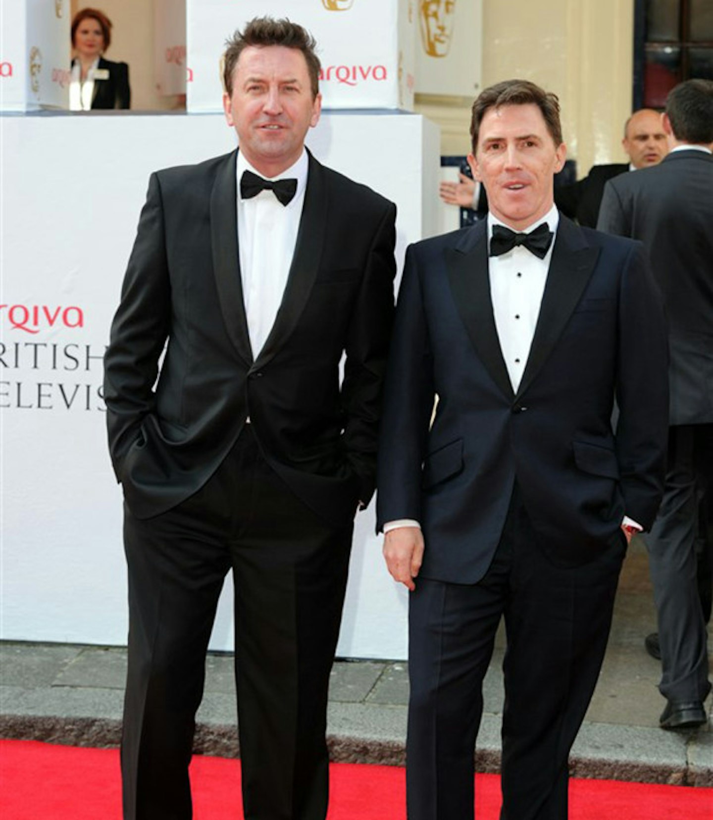 Lee Mack and Rob Brydon