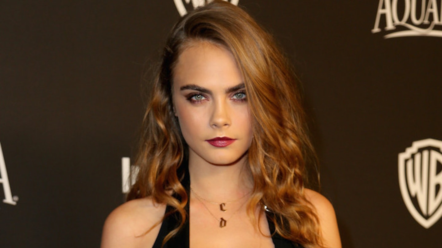 Hold Up! Is Cara Delevingne Rocking Georgia Jagger's Met Ball Dress At The Golden Globes? | Grazia Hold Up! Is Cara Delevingne Rocking Georgia Jagger's Met Ball Dress At The Golden Globes? | Grazia
