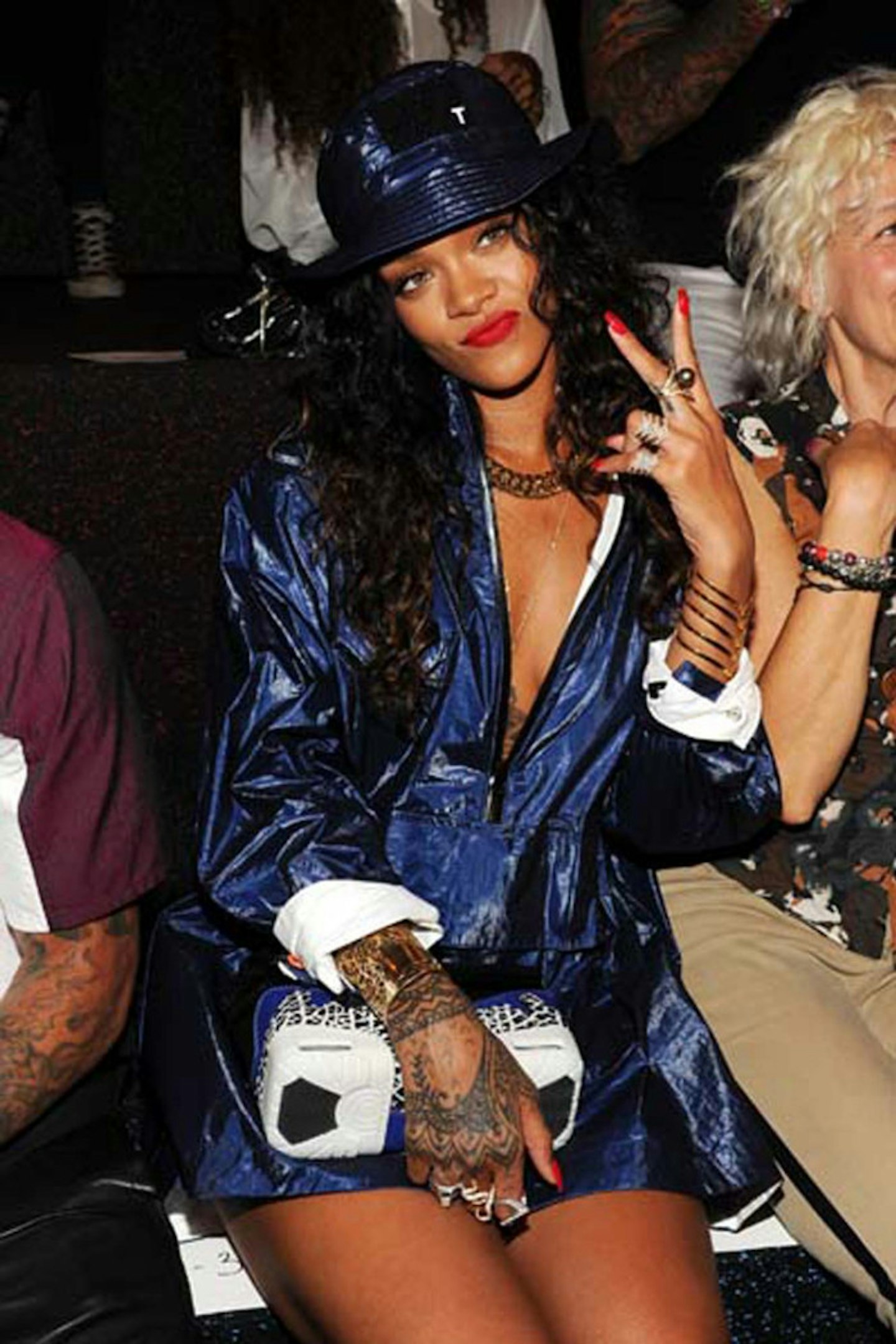 Rihanna at Alexander Wang