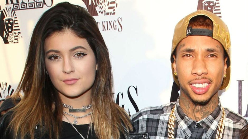 Is Kylie Jenner engaged to boyfriend Tyga? Star shows off HUGE ring