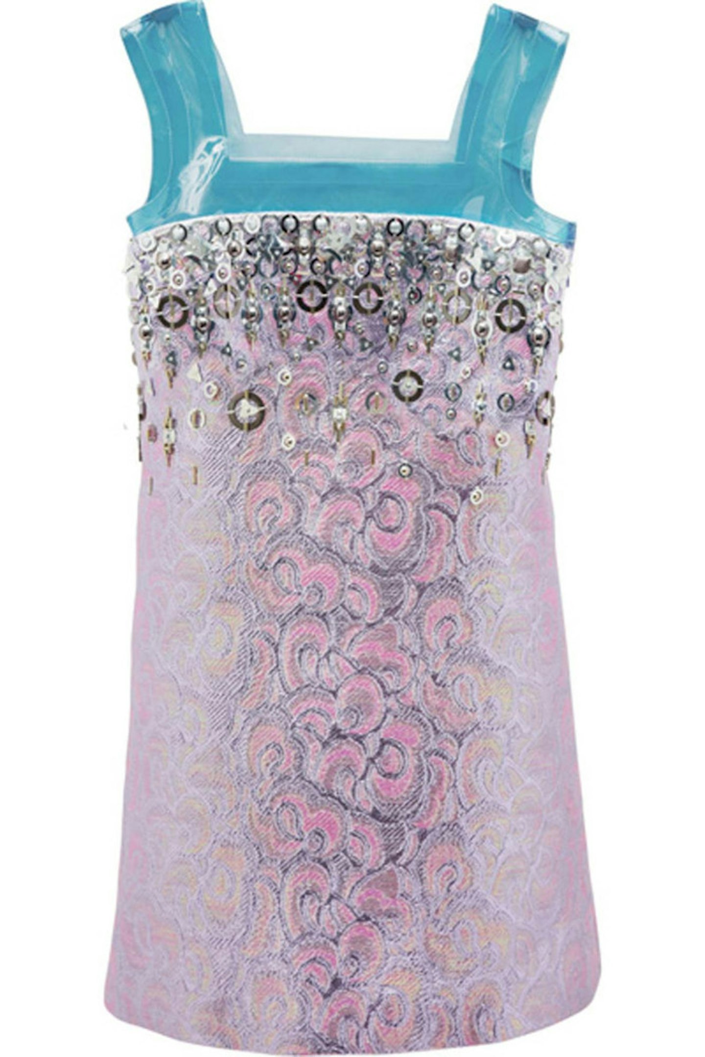8. Embelished Jaquard Mini Dress, £3215, Miu Miu at Net-A-Porter