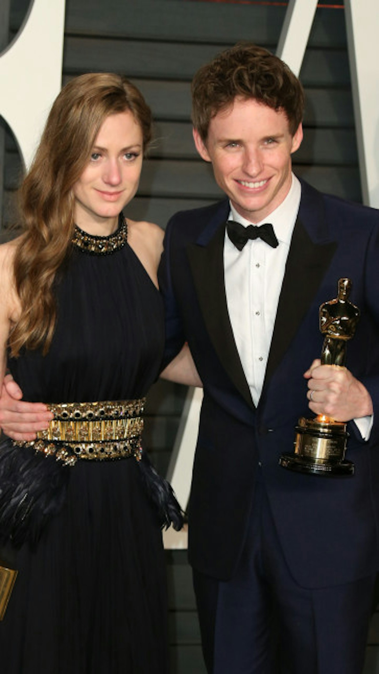 Eddie with wife Hannah Bagshawe