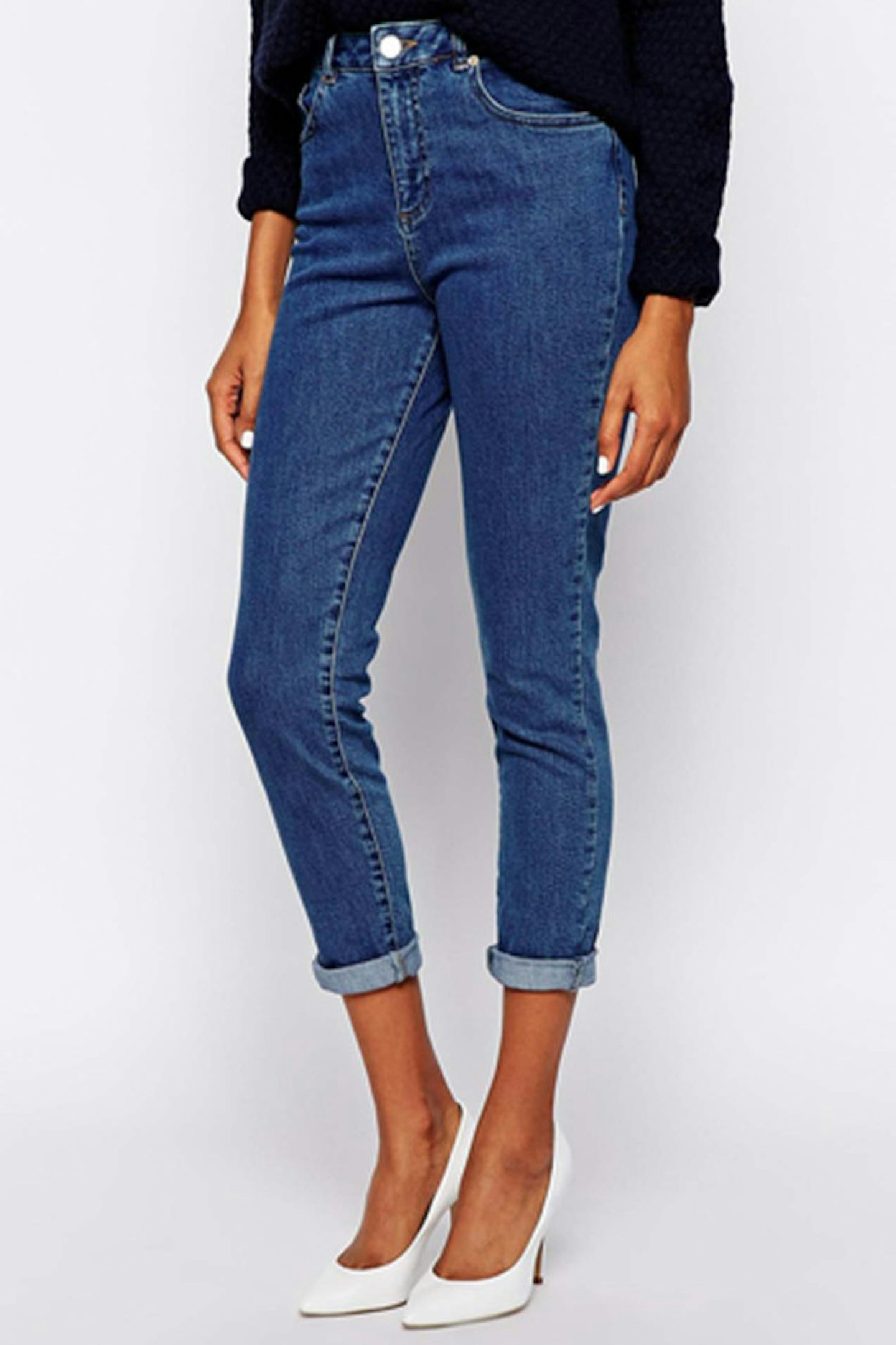 50. Skinny mom jeans, £40, Warehouse at Asos