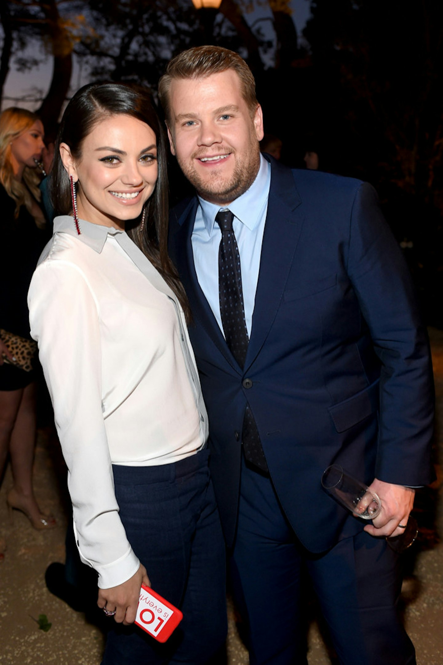 Mila Kunis and James Corden at the Burberry _London In Los Angeles_ event