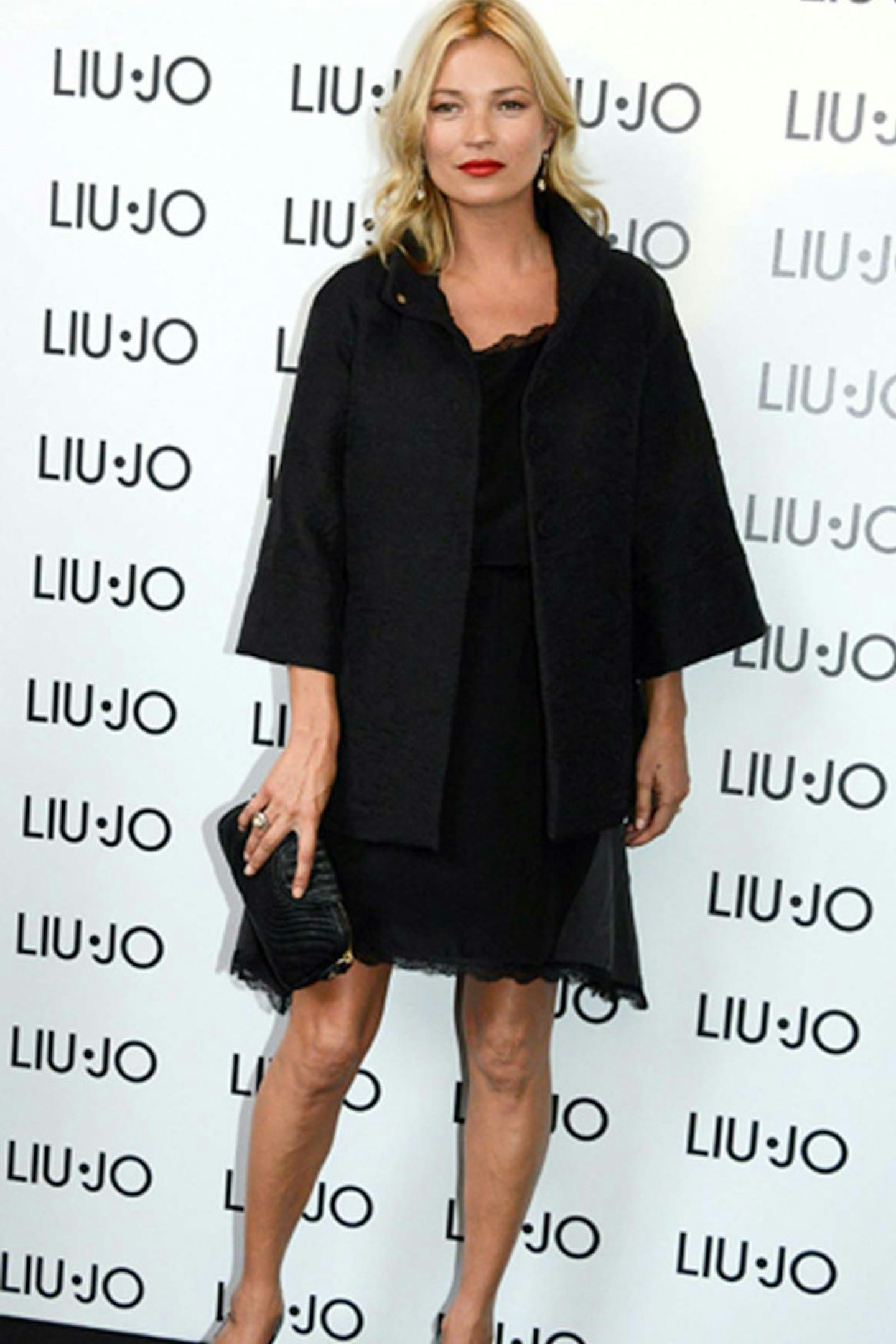 Kate Moss at Liu Jo's store opening, September 2012