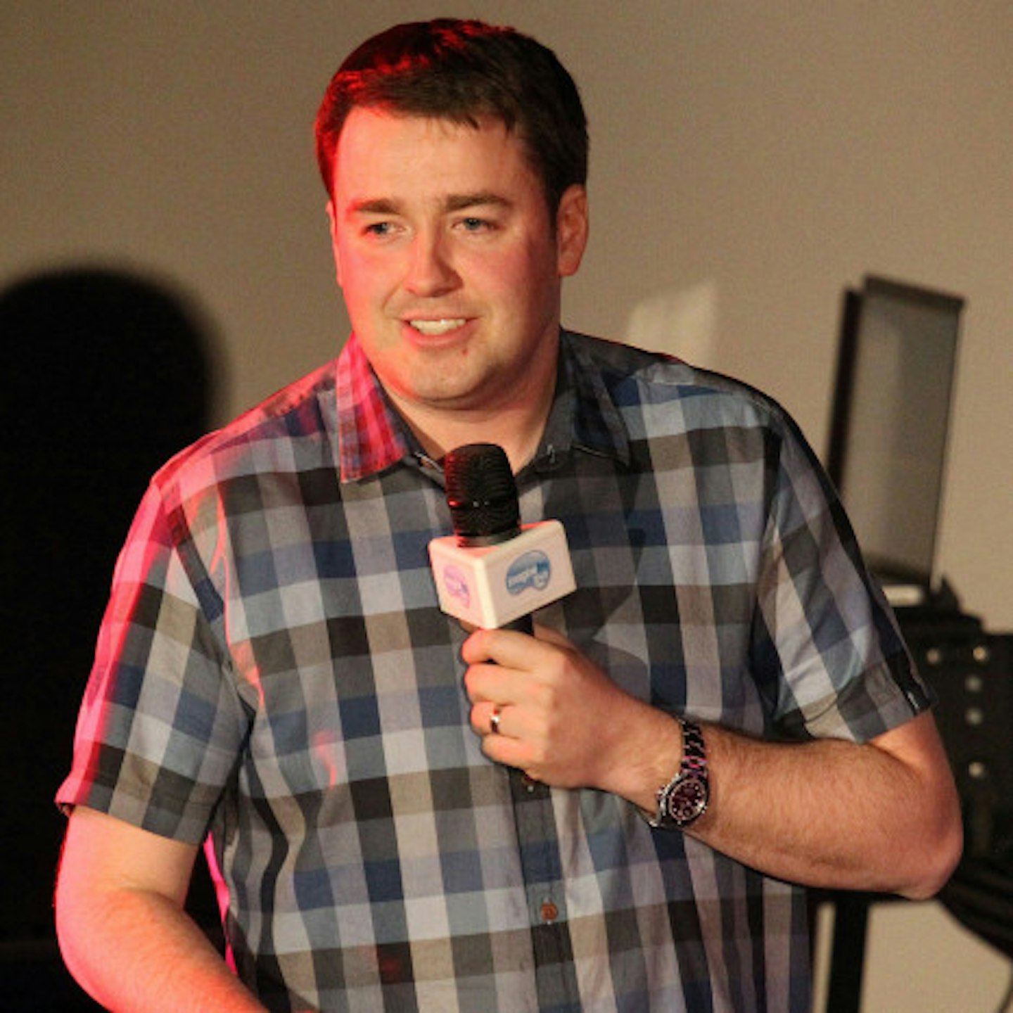 Jason Manford on stage