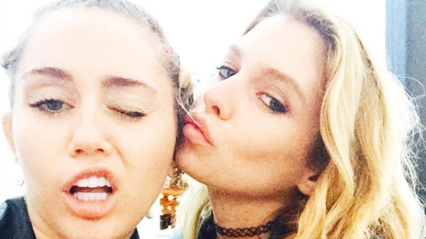 Stella and Miley Instagram Picture 