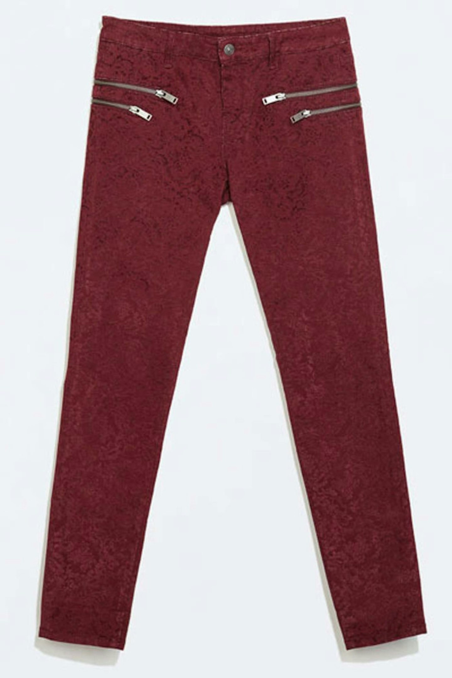 Trousers with Zips, £39.99 , Zara