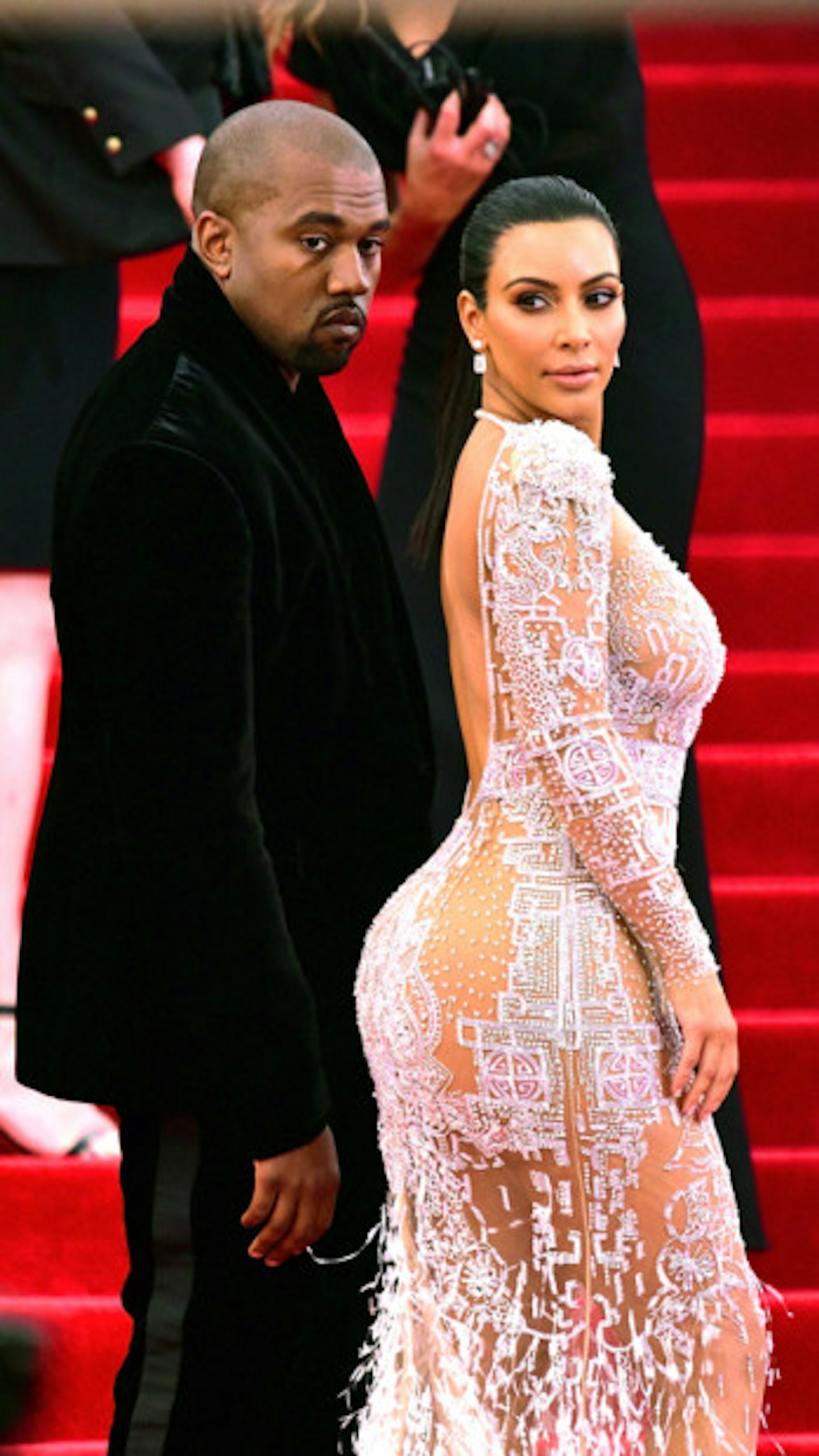 Kim Kardashian and Kanye West