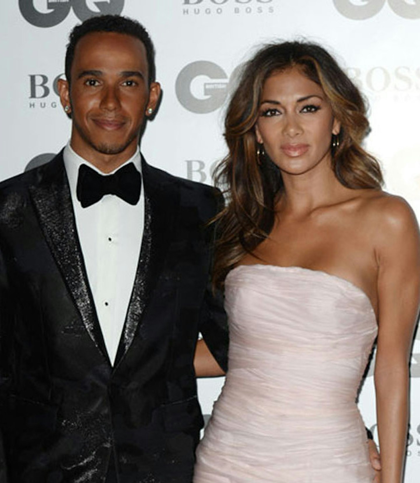 Nicole and her boyf Lewis Hamilton