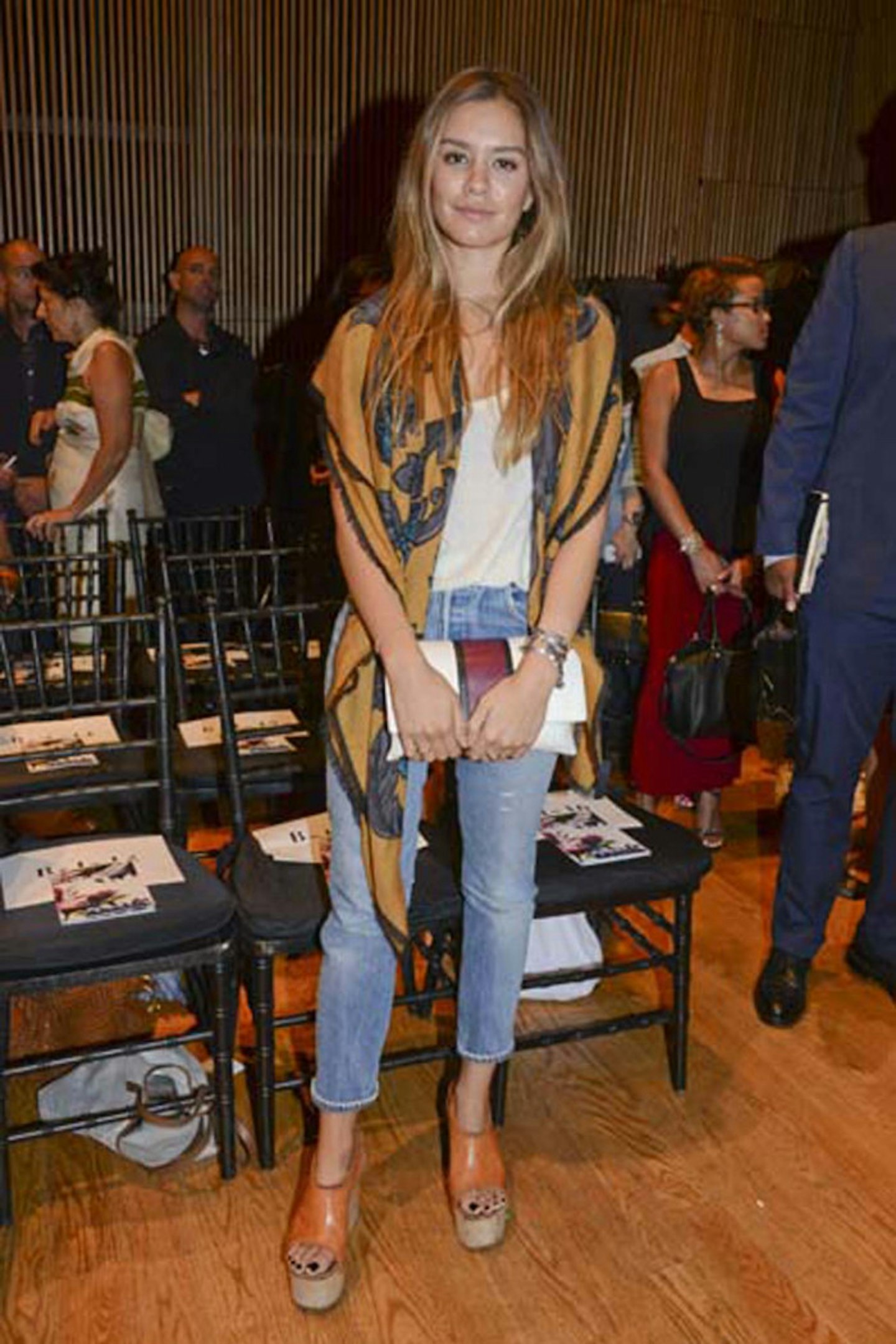 Emma Morrison at Josie Natori