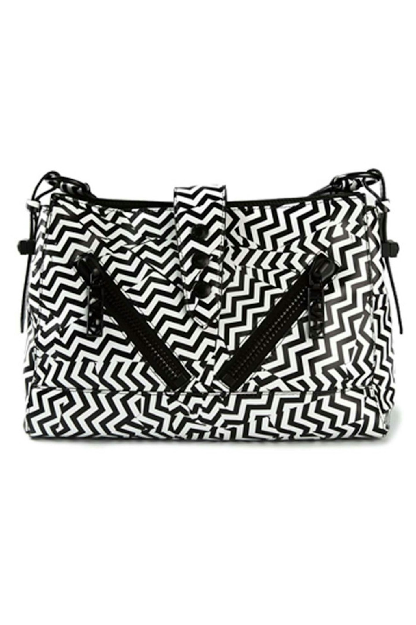 40. Black and white shoulder bag, £658.93, Kenzo at Farfetch