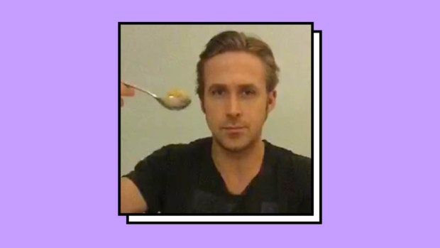 Ryan Gosling Eats Cereal In Tribute Video Celebrity Grazia 3842