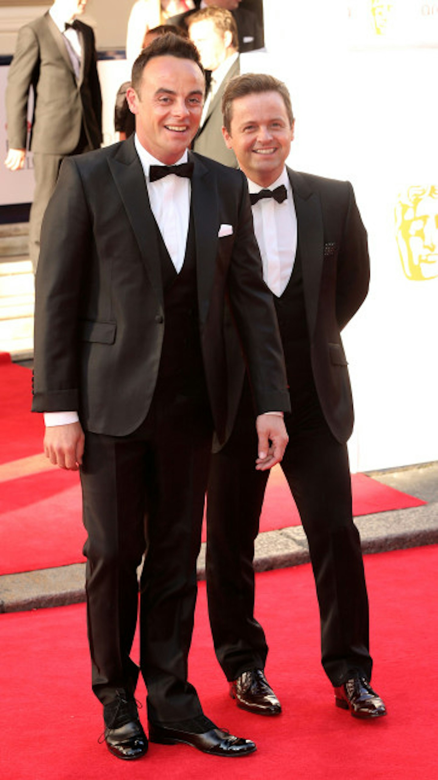Ant and Dec on the red carpet