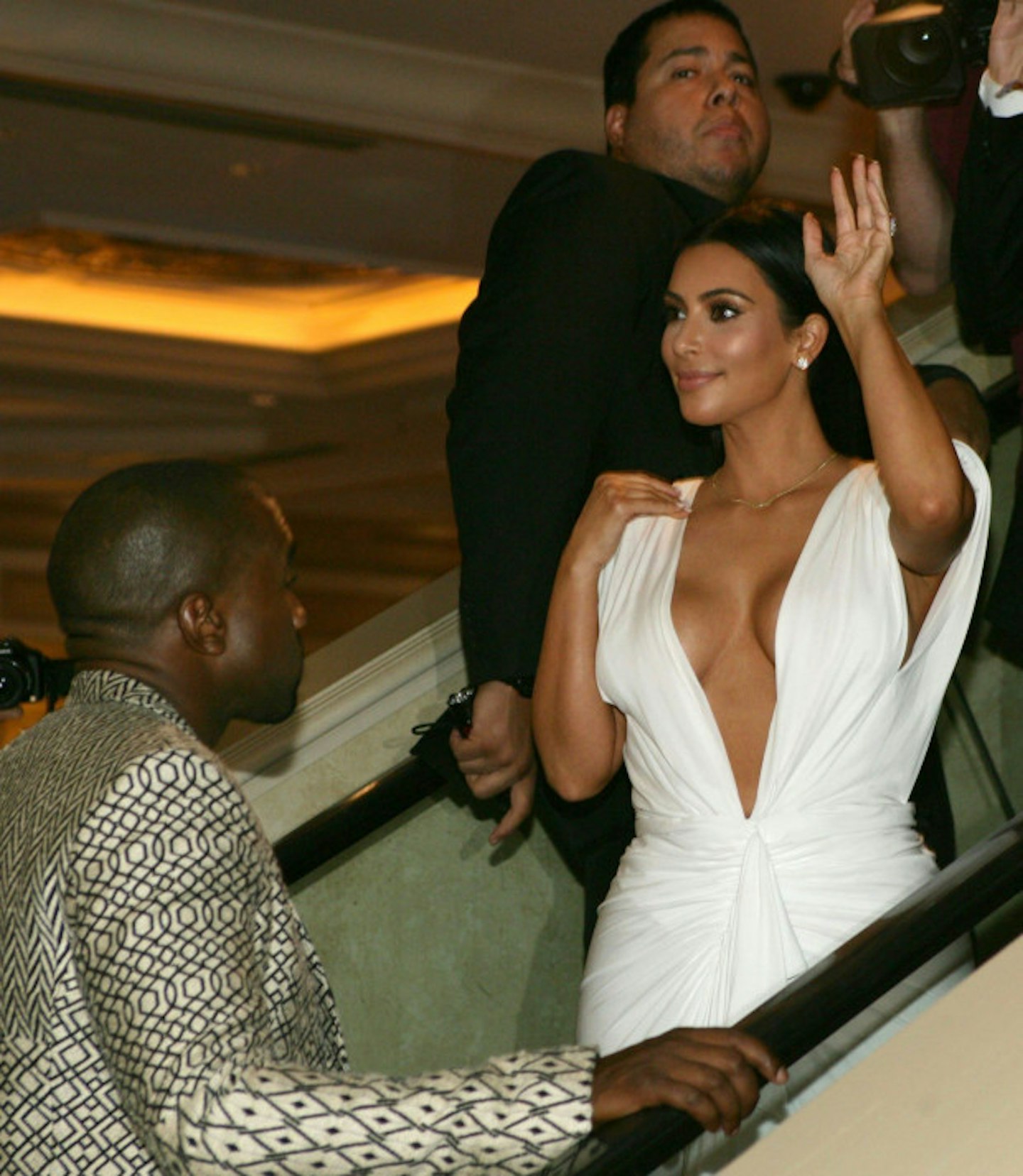 Kim and Kanye