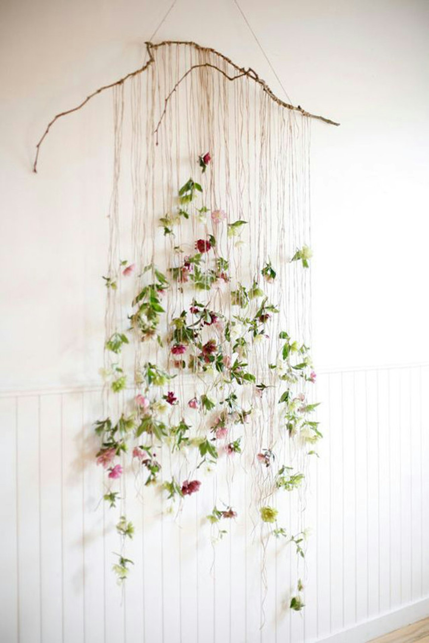 flower curtain