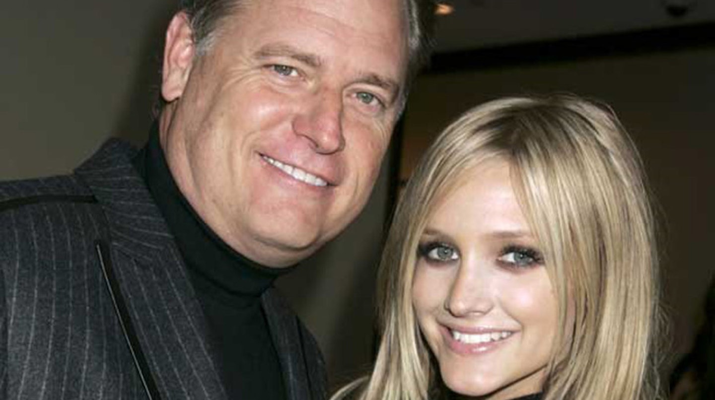 Ashlee Simpson and dad Joe