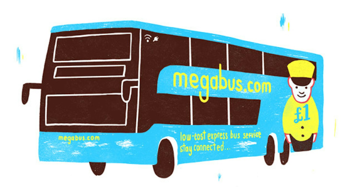 Megabus Character My Ode To The Megabus