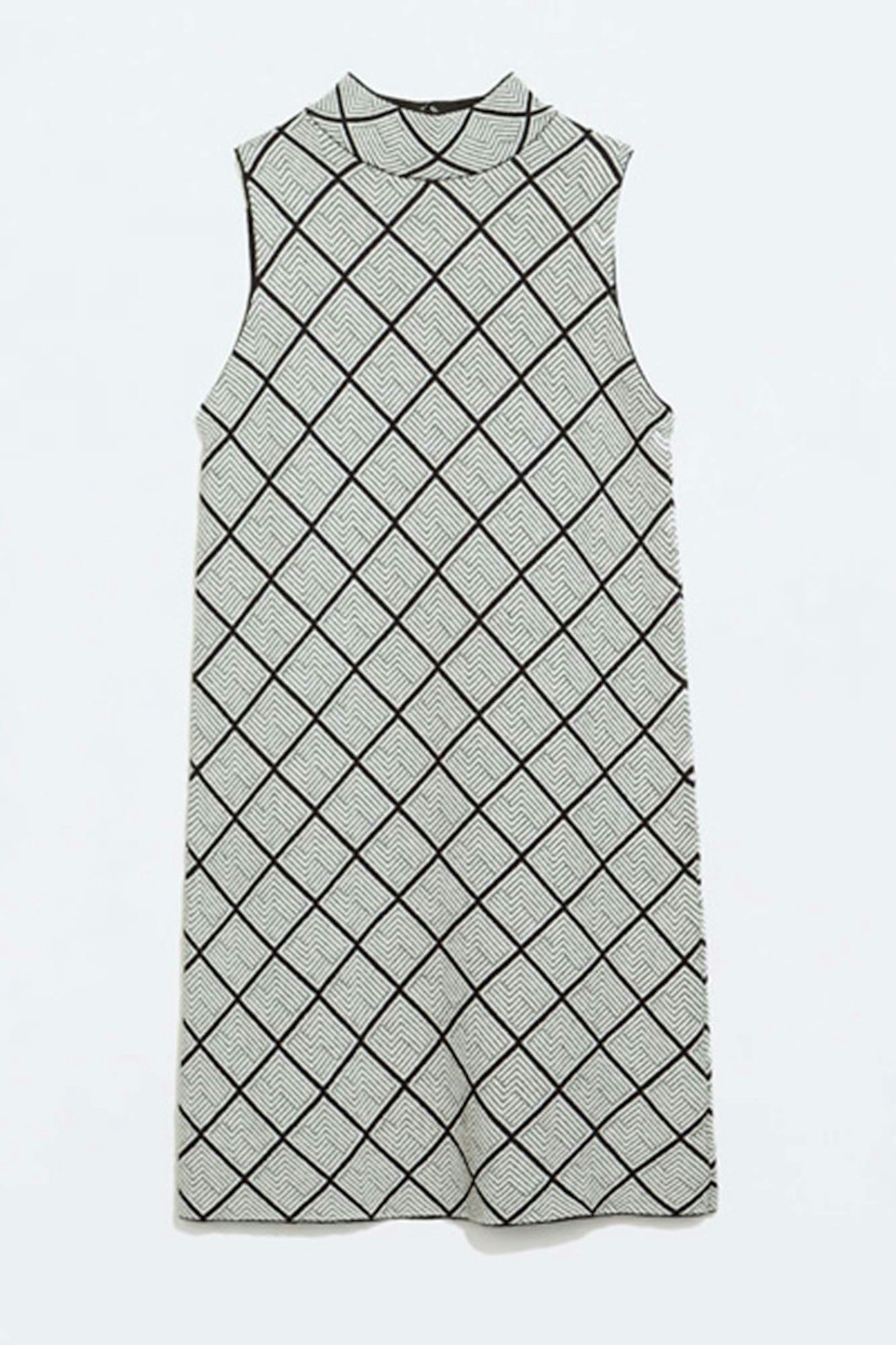 10. Sleeveless Jaquard Dress, £39.99, Zara