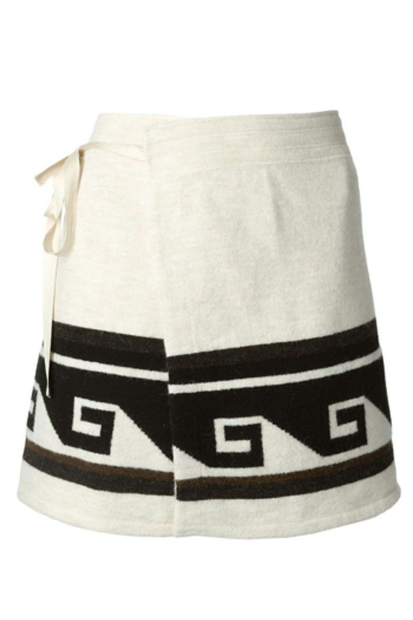41. Cream aztec wrap skirt, £312.30, Isabel Marant at Farfetch