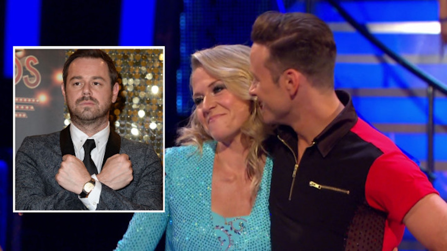 Danny Dyer offers own unique brand of support for Strictly’s Kellie Bright on Twitter