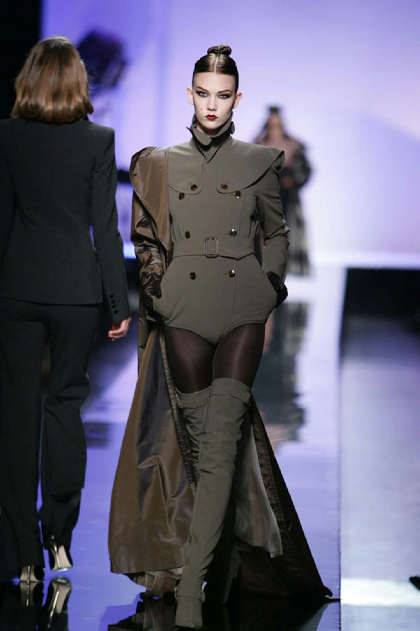 Gaultier's girls are always the best - here's Karlie Kloss in 2009.